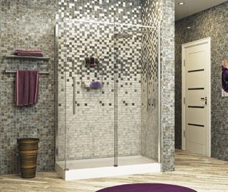 Душевой уголок Wasserkraft Dinkel 58R36 140x90